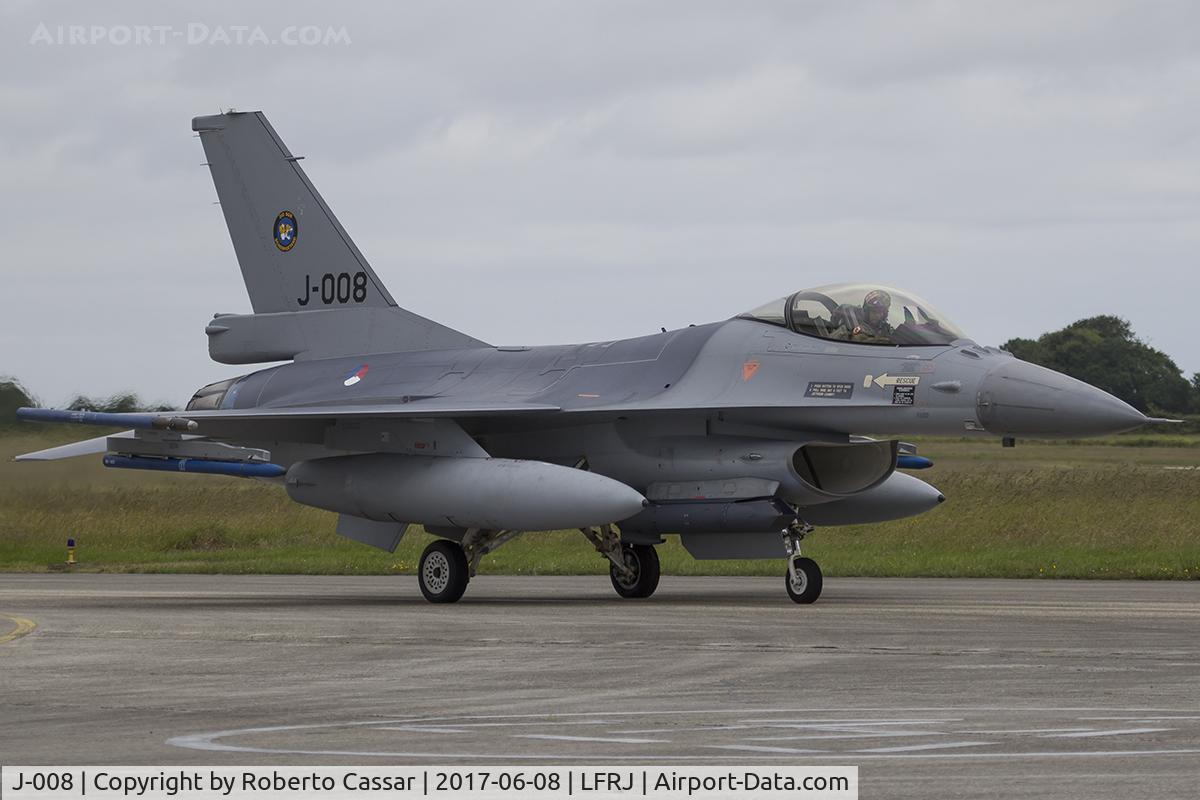 J-008, General Dynamics F-16AM Fighting Falcon C/N 6D-164, NATO Tiger Meet 2017