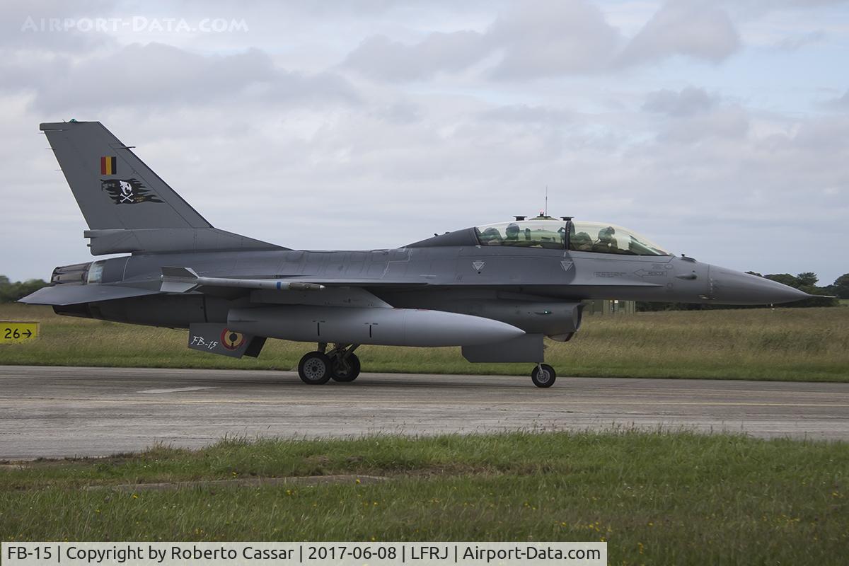 FB-15, General Dynamics F-16BM Fighting Falcon C/N 6J-15, NATO Tiger Meet 2017