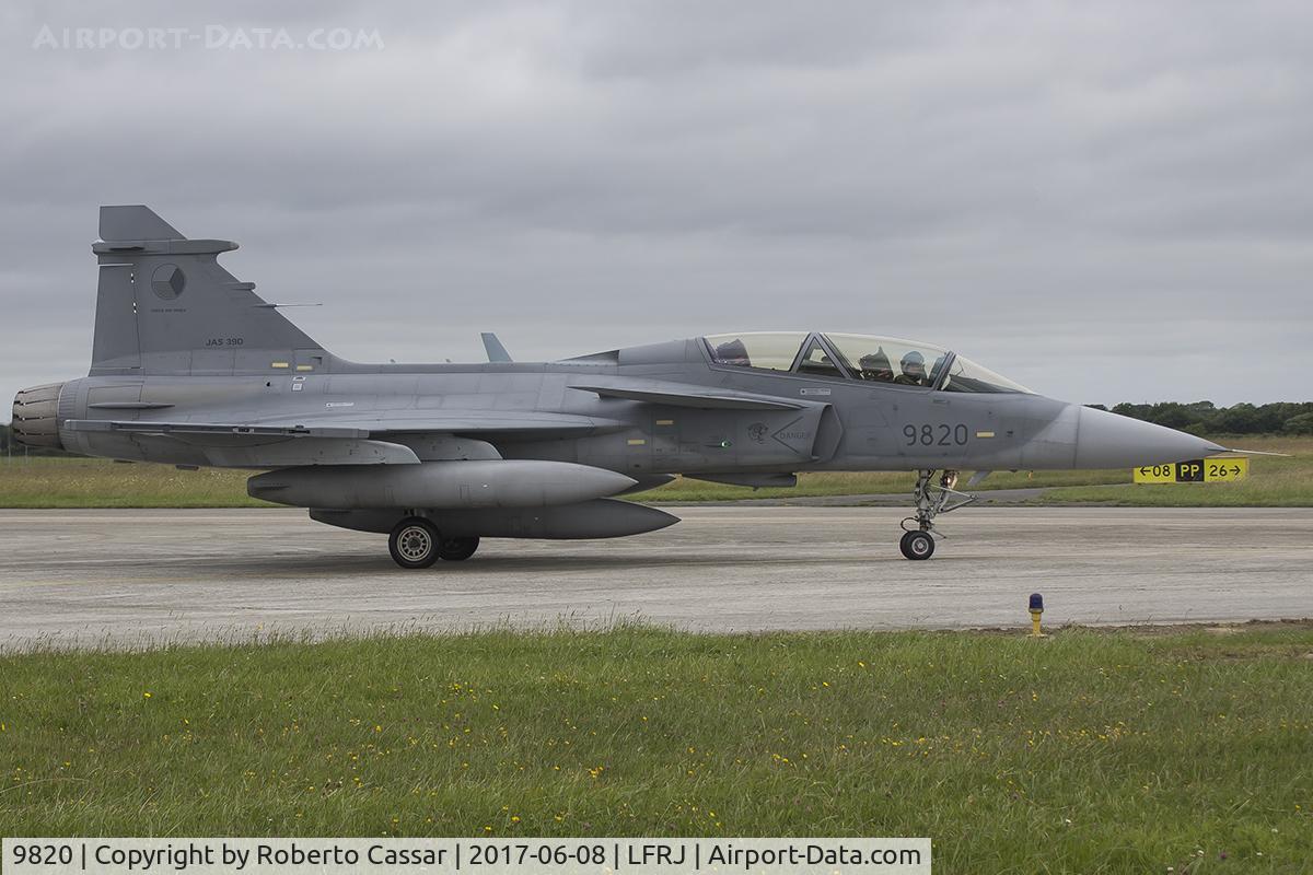 9820, 2005 Saab JAS-39D Gripen C/N 39820, NATO Tiger Meet 2017