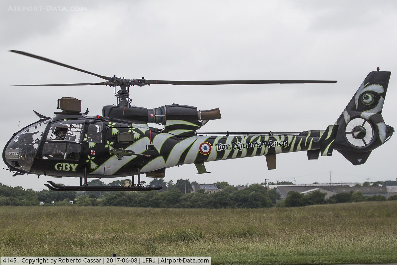 4145, Aérospatiale SA-342M Gazelle C/N 2145, NATO Tiger Meet 2017