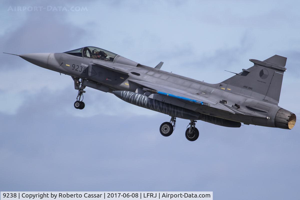 9238, Saab JAS-39C Gripen C/N 39238, NATO Tiger Meet 2017