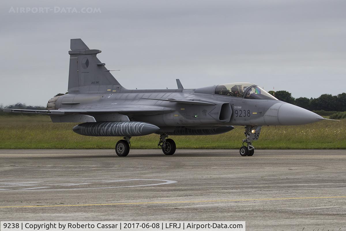 9238, Saab JAS-39C Gripen C/N 39238, NATO Tiger Meet 2017