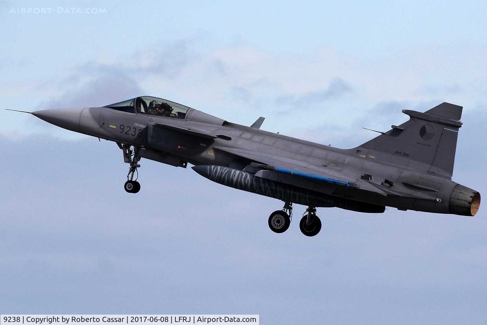 9238, Saab JAS-39C Gripen C/N 39238, NATO Tiger Meet 2017