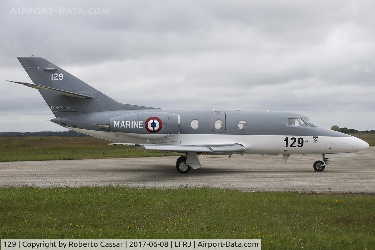 129, 1978 Dassault Falcon 10MER C/N 129, NATO Tiger Meet 2017