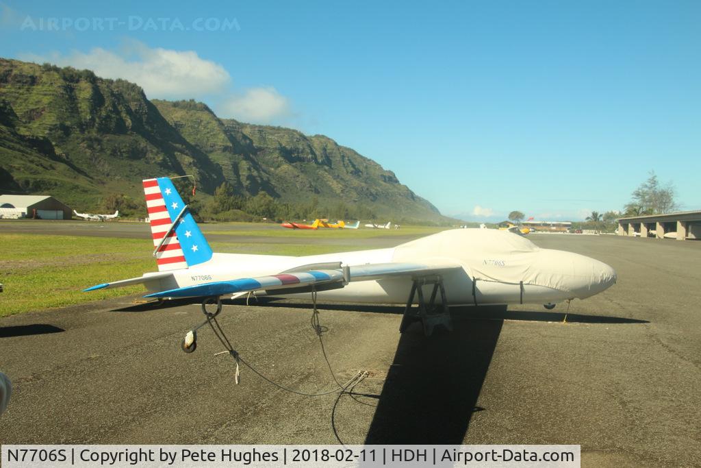 N7706S, 1968 Schweizer SGS 2-32 C/N 64, N7706S at Dillingham, Oahu, Hawaii