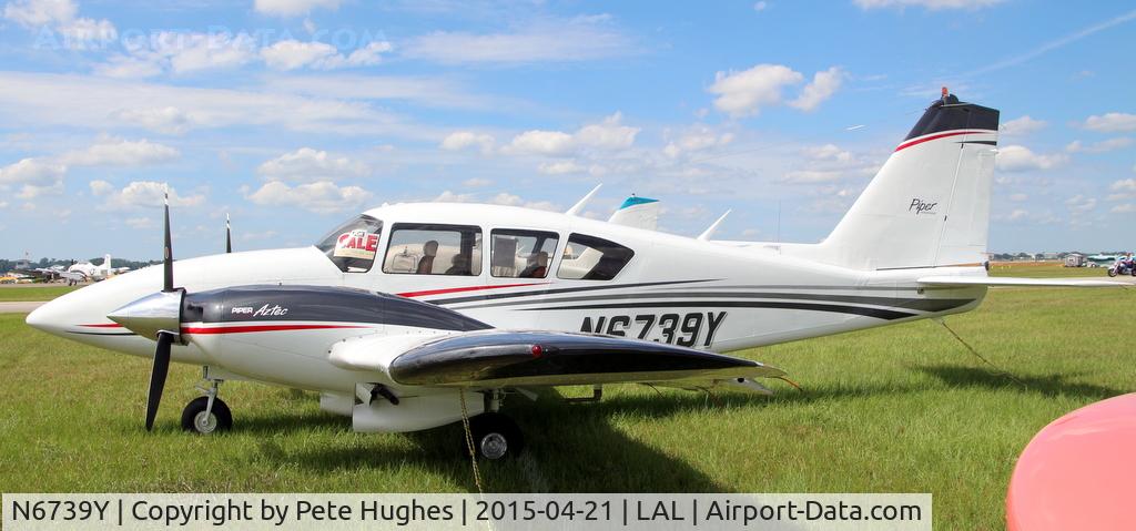 N6739Y, 1968 Piper PA-23-250 Aztec C/N 27-4073, N6739Y Aztec at Sun'n'Fun 2015