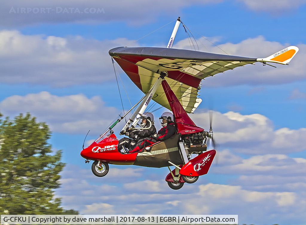 G-CFKU, 2008 P&M Aviation Quik GT450 C/N 8404, Departure