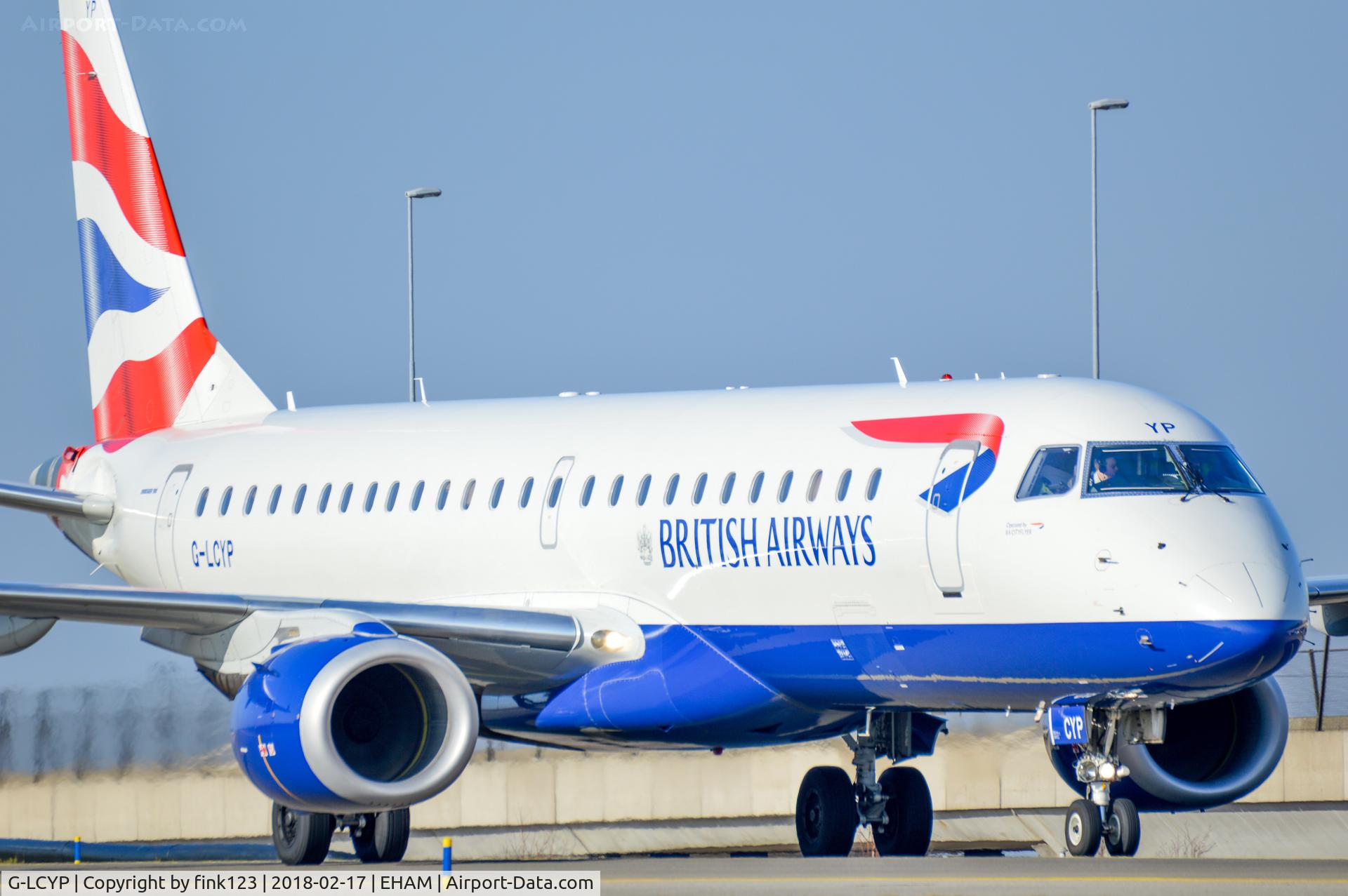 G-LCYP, 2011 Embraer 190SR (ERJ-190-100SR) C/N 19000443, E190