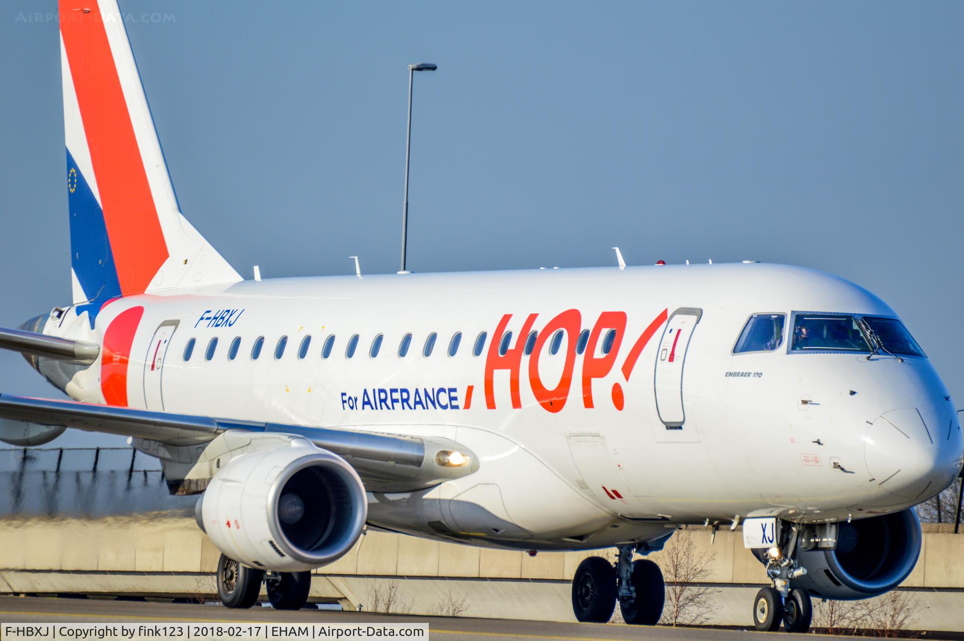 F-HBXJ, 2010 Embraer 170ST (ERJ-170-100ST) C/N 17000312, HOP E175