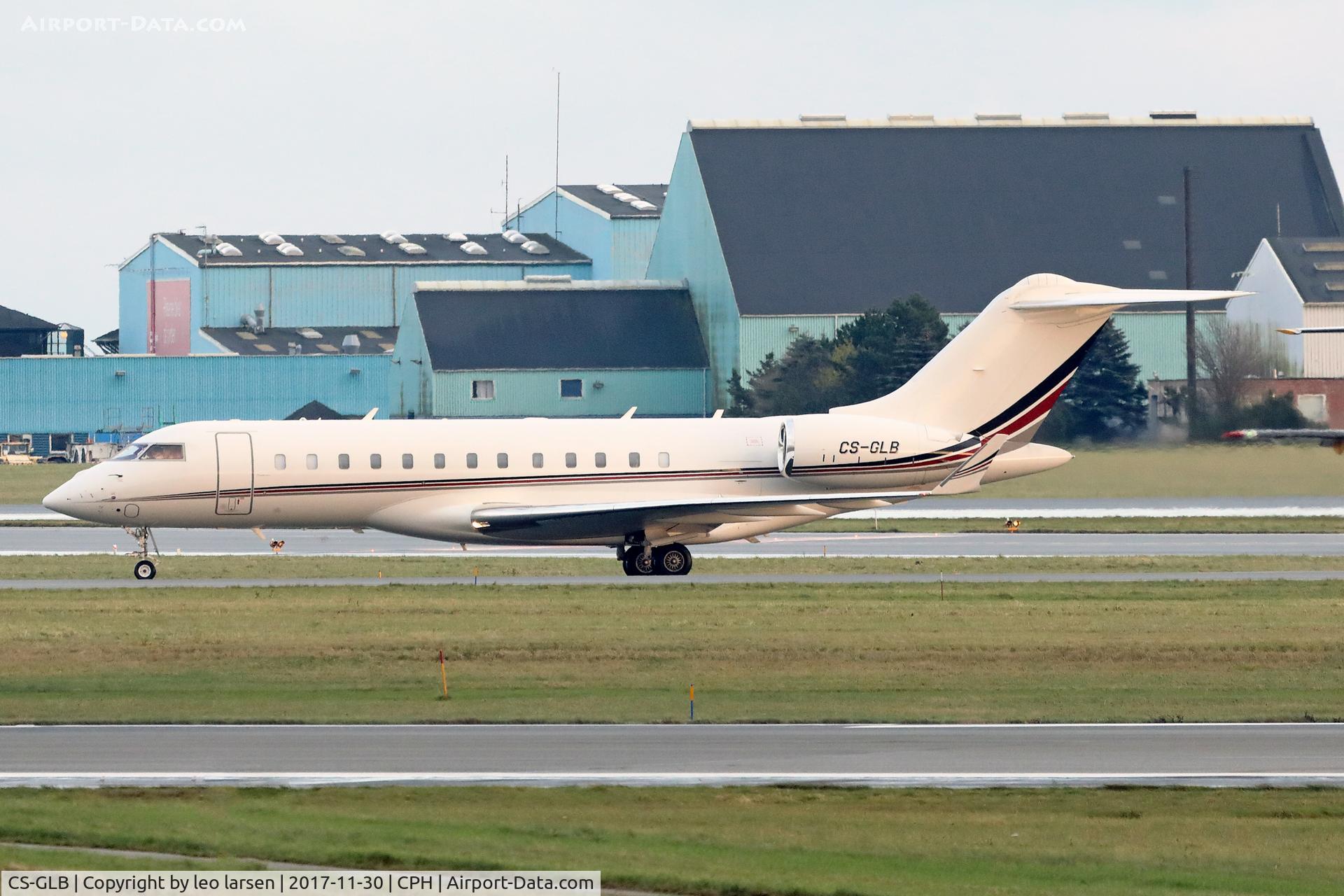 CS-GLB, 2012 Bombardier BD-700-1A10 Global 6000 C/N 9481, Copenhagen 30.11.2017