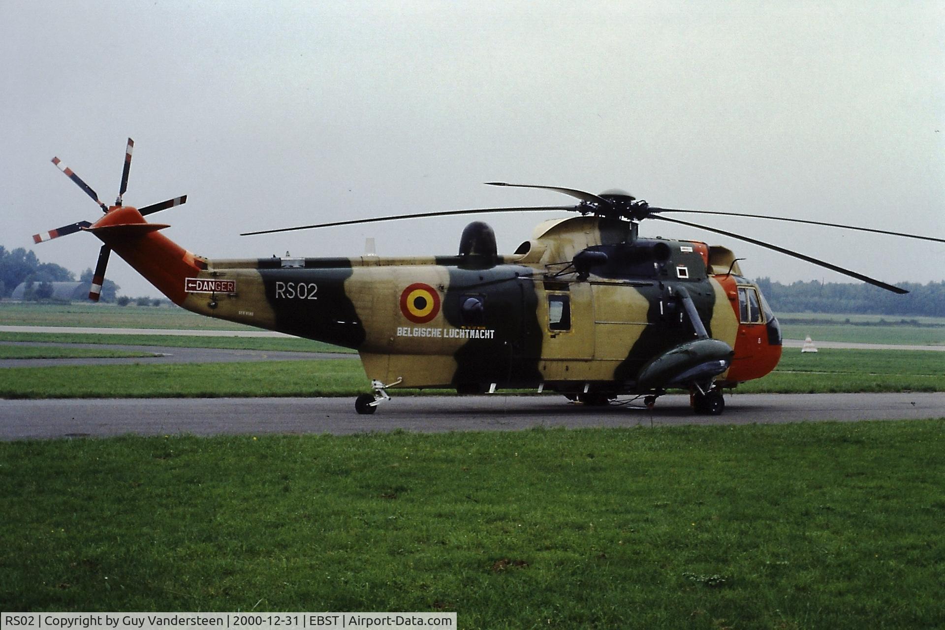 RS02, 1976 Westland Sea King Mk.48 C/N WA832, BAF Seaking at EBST eighties