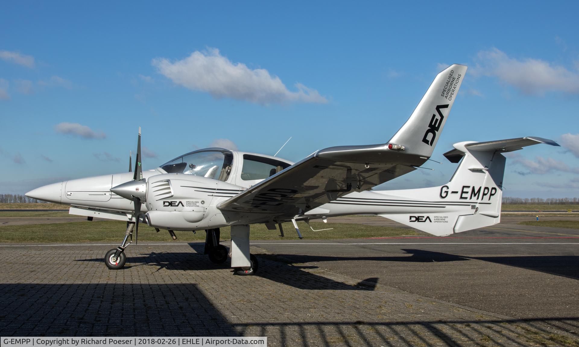 G-EMPP, 2008 Diamond DA-42MPP Guardian Twin Star C/N 42-M011, Visiting Lelystad