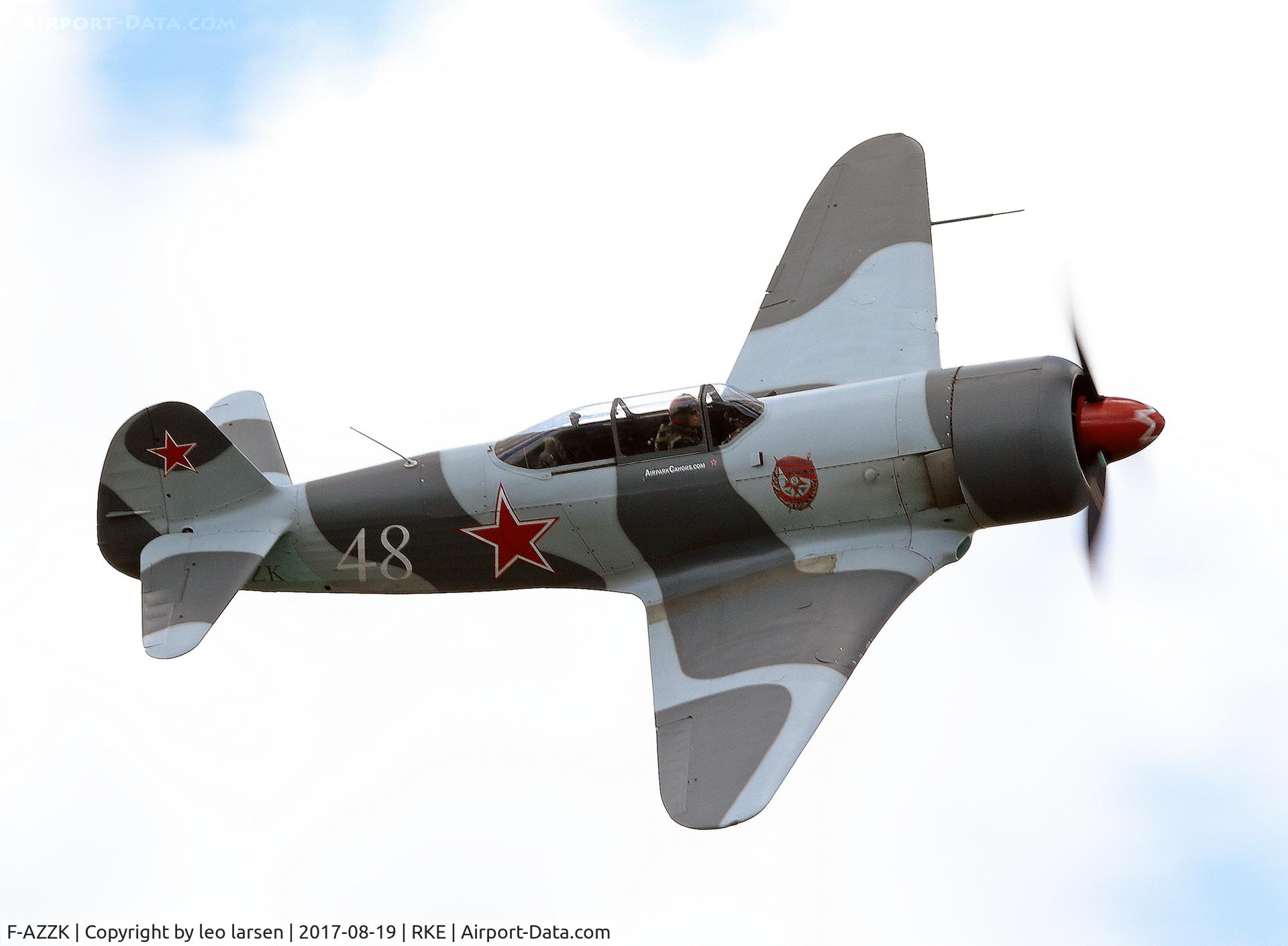 F-AZZK, Yakovlev Yak-3UA C/N 003, Roskilde Air Show 19.8.2017