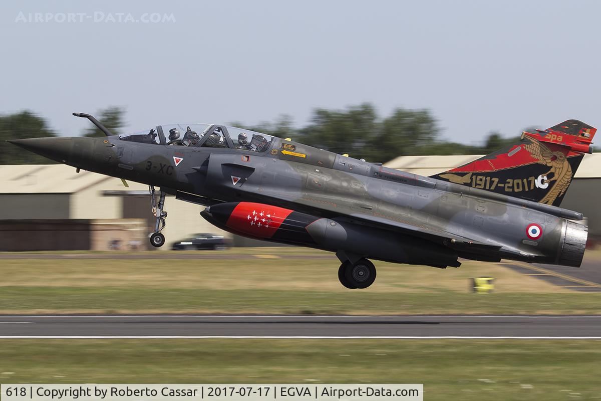 618, Dassault Mirage 2000D C/N 417, Royal International Air Tattoo 2017