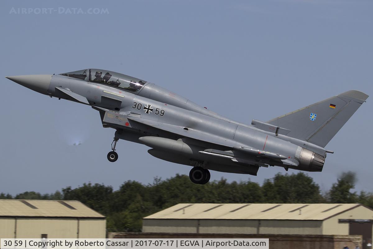 30 59, Eurofighter EF-2000 Typhoon T C/N GT017, Royal International Air Tattoo 2017
