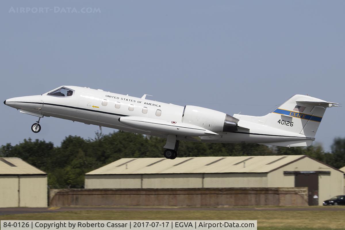 84-0126, 1984 Gates Learjet C-21A C/N 35A-572, Royal International Air Tattoo 2017