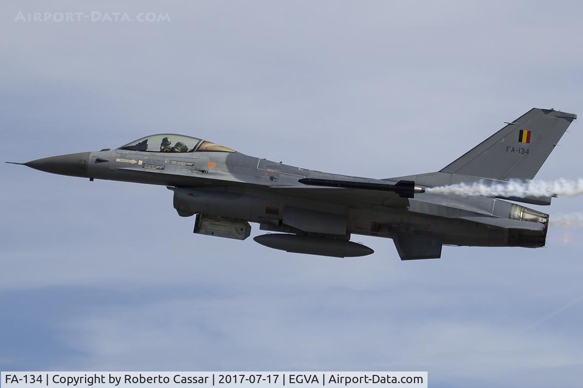 FA-134, SABCA F-16AM Fighting Falcon C/N 6H-134, Royal International Air Tattoo 2017