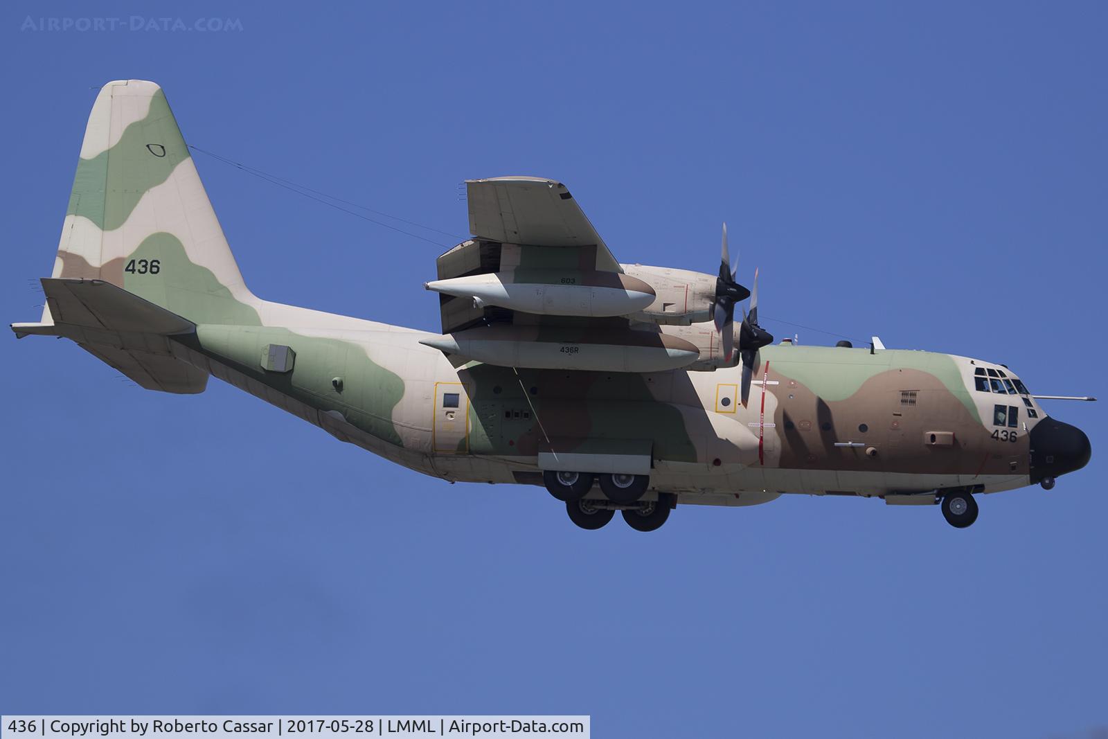 436, 1976 Lockheed KC-130H Hercules C/N 382-4686, Runway 13