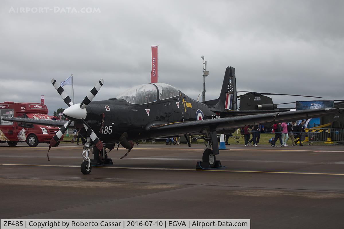 ZF485, 1992 Short S-312 Tucano T1 C/N S146/T117, Royal International Air Tattoo 2016