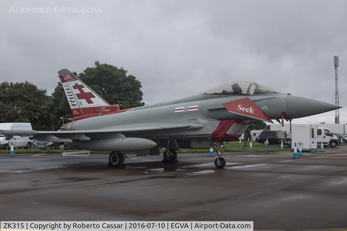 ZK315, 2014 Eurofighter EF-2000 Typhoon FGR4 C/N BS074/293, Royal International Air Tattoo 2016