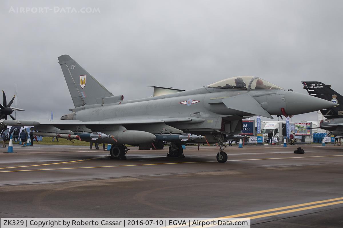 ZK329, 2012 Eurofighter EF-2000 Typhoon FGR4 C/N BS090/342, Royal International Air Tattoo 2016