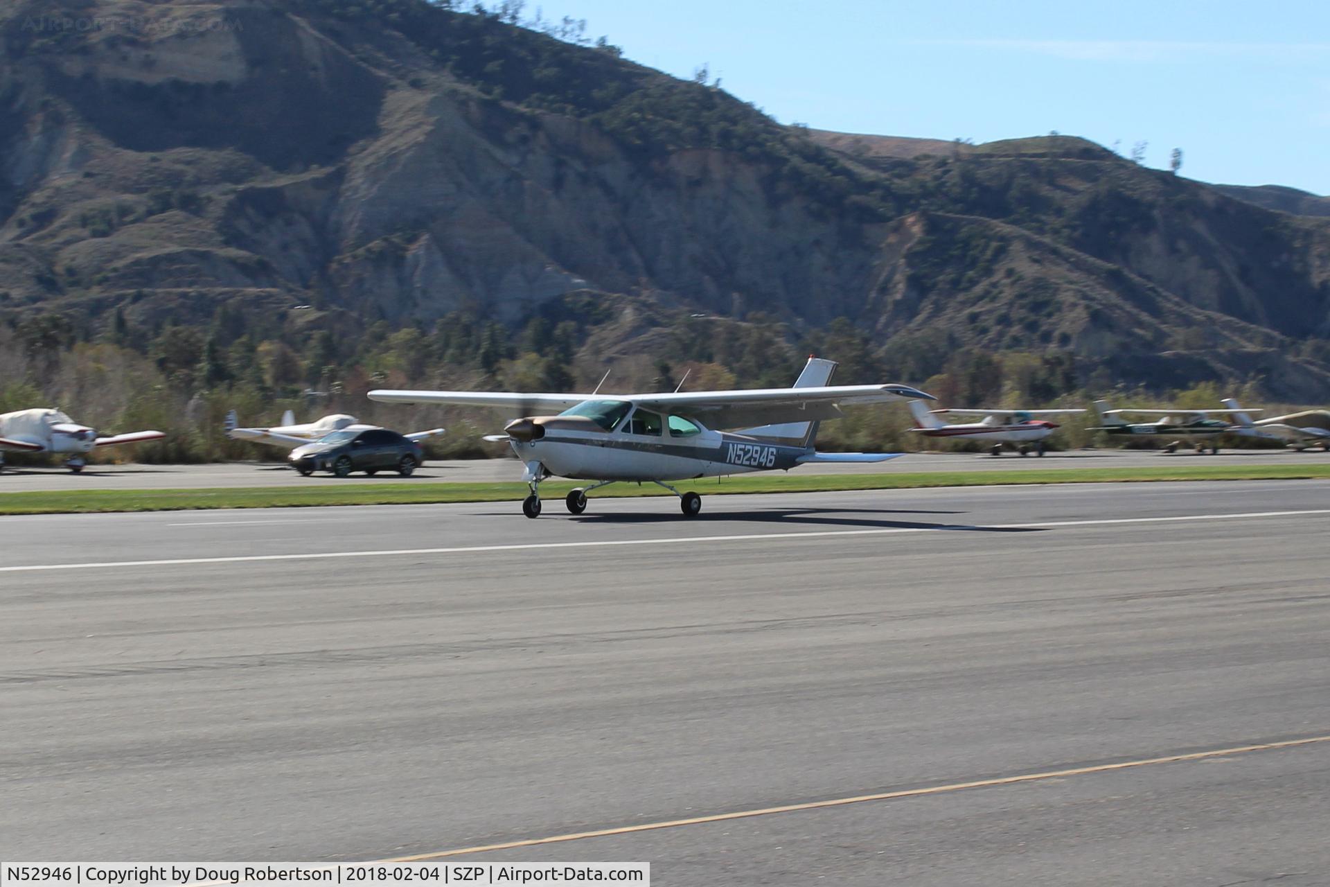 N52946, 1977 Cessna 177RG Cardinal C/N 177RG1317, 1977 Cessna 177RG CARDINAL, Lycoming IO-360-A1B6D 200 Hp, cantilever wings, retractable gear, landing roll Rwy 04
