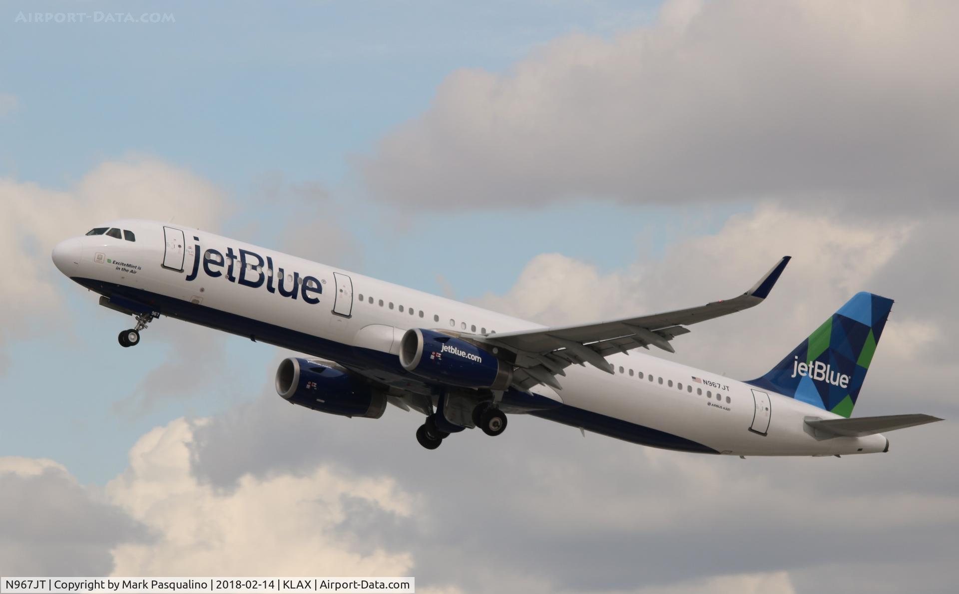 N967JT, 2016 Airbus A321-231 C/N 7257, Airbus A321-231