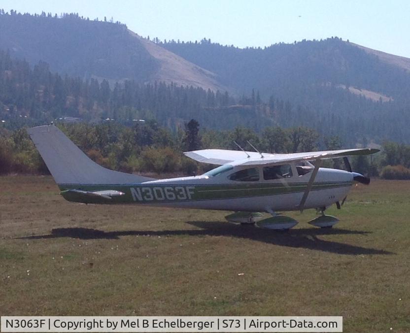 N3063F, 1966 Cessna 182J Skylane C/N 18257163, This was last year at the Kamiah Idaho young Eagles fly-in