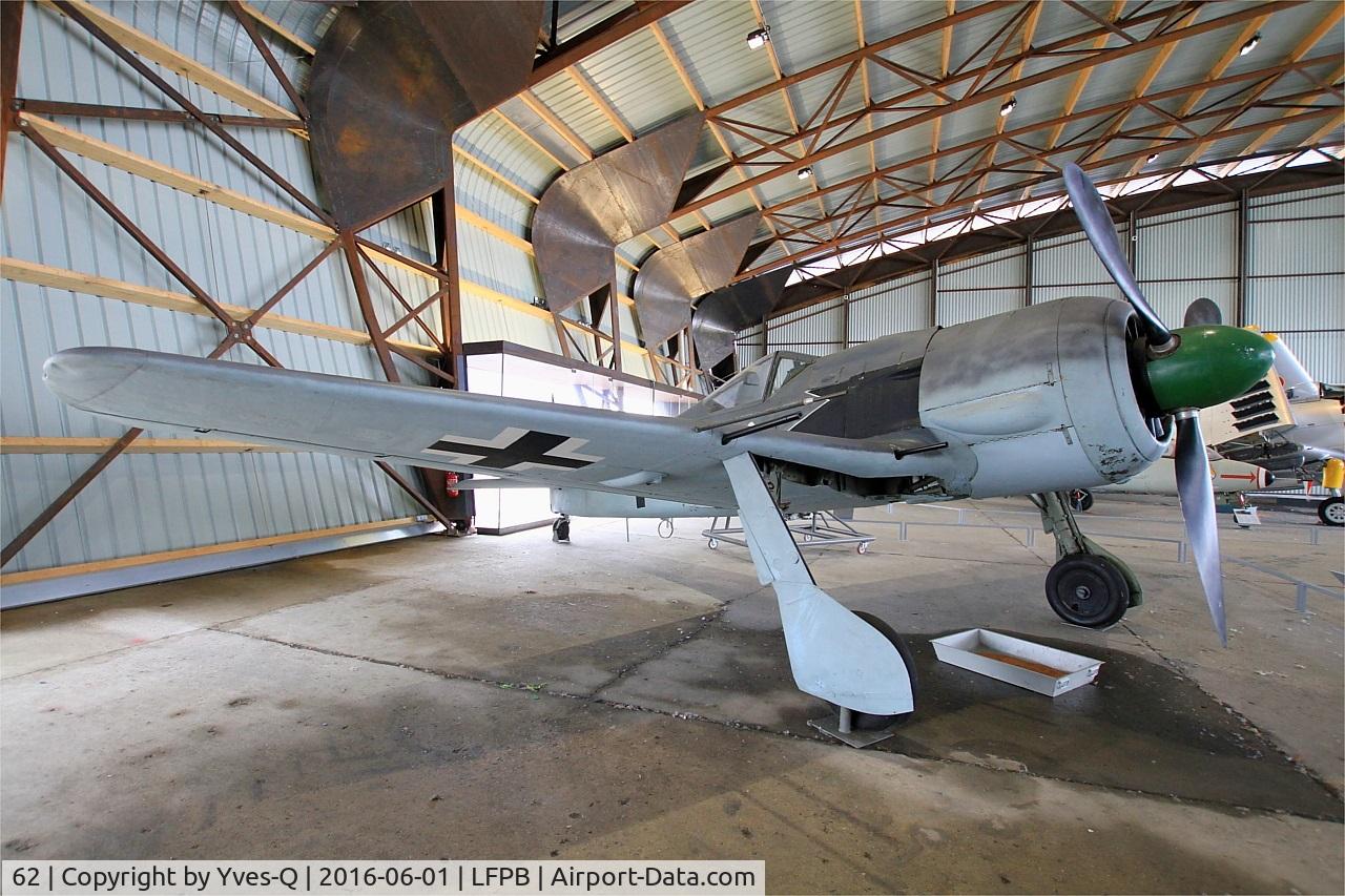 62, SNCAC NC.900 (Focke Wulf Fw.190) C/N 62, SNCAC NC.900 (Focke Wulf Fw.190), Air & Space Museum Paris-Le Bourget (LFPB)