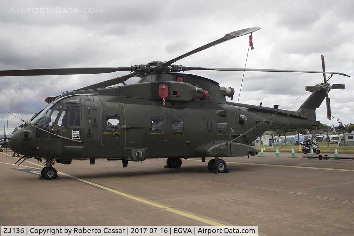 ZJ136, Westland Merlin HC.3i C/N 50191/RAF20, Royal International Air Tattoo 2017