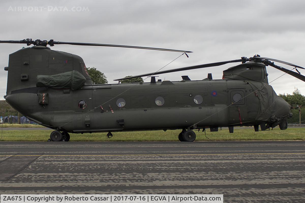 ZA675, Boeing Vertol Chinook HC.4 C/N M/A006/M7009,, Royal International Air Tattoo 2017