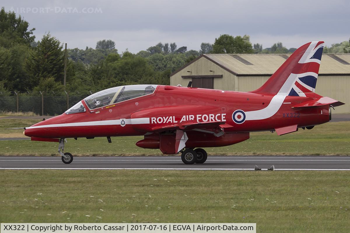 XX322, 1980 Hawker Siddeley Hawk T.1A C/N 165/312147, Royal International Air Tattoo 2017