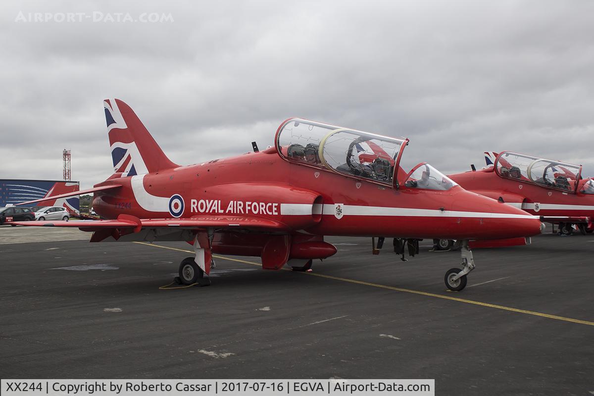 XX244, 1978 Hawker Siddeley Hawk T.1 C/N 080/312080, Royal International Air Tattoo 2017