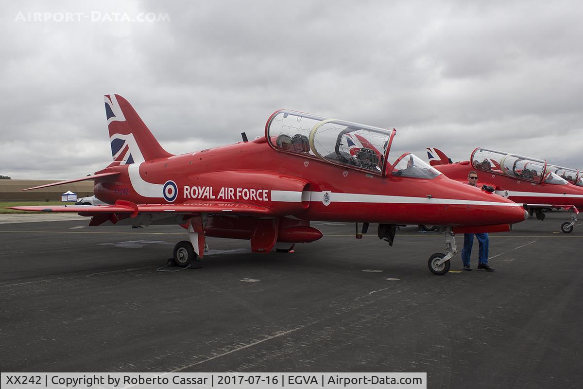 XX242, 1978 Hawker Siddeley Hawk T.1 C/N 078/312078, Royal International Air Tattoo 2017