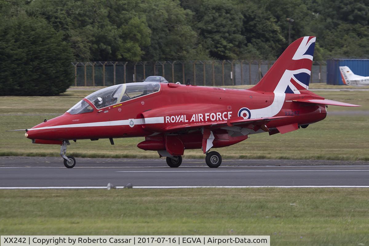 XX242, 1978 Hawker Siddeley Hawk T.1 C/N 078/312078, Royal International Air Tattoo 2017