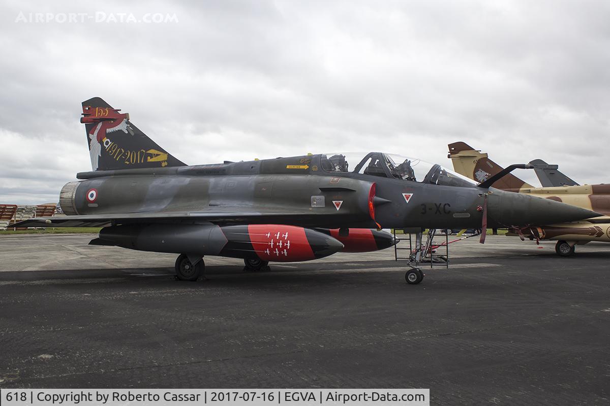 618, Dassault Mirage 2000D C/N 417, Royal International Air Tattoo 2017