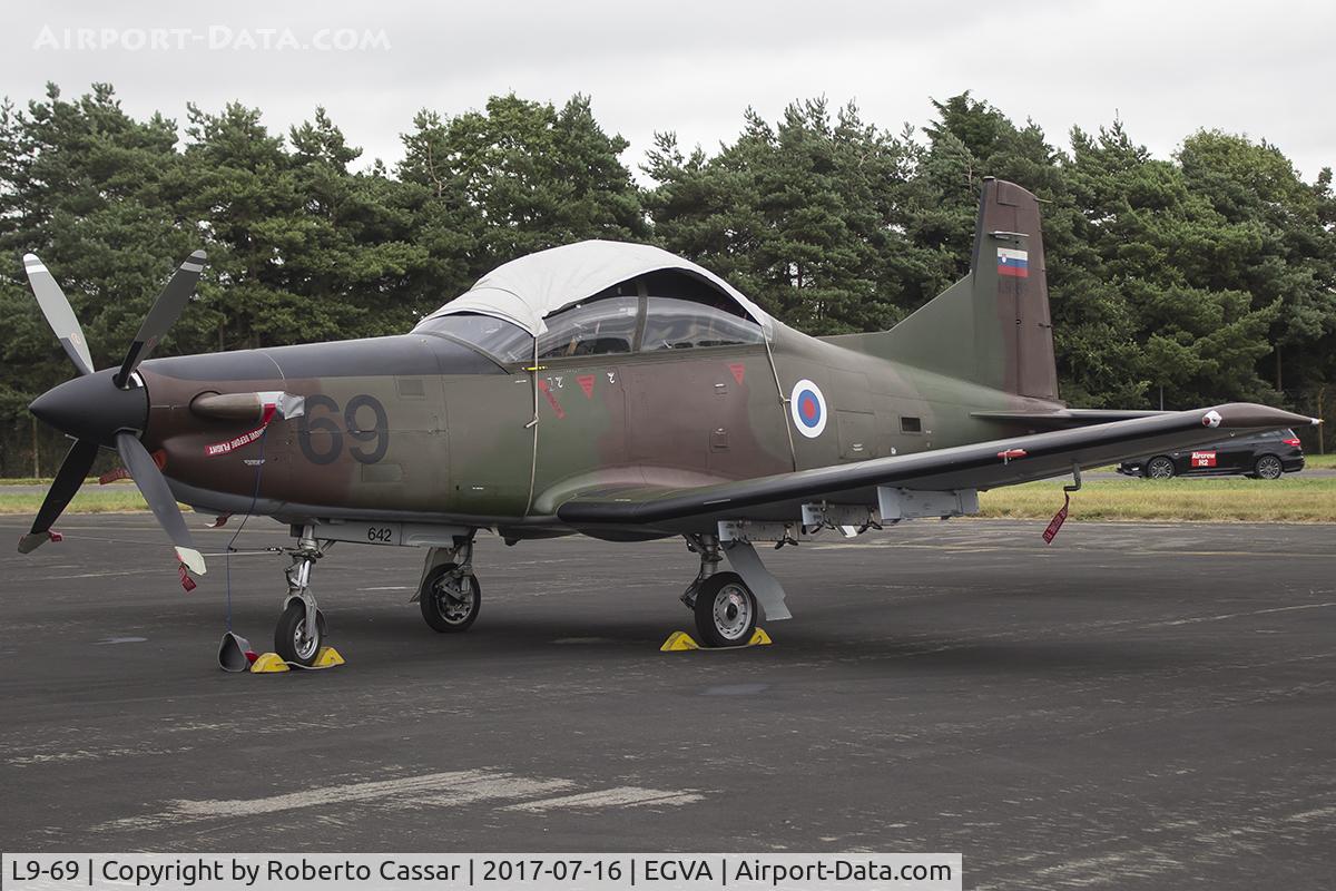 L9-69, Pilatus PC-9M Hudournik C/N 642, Royal International Air Tattoo 2017