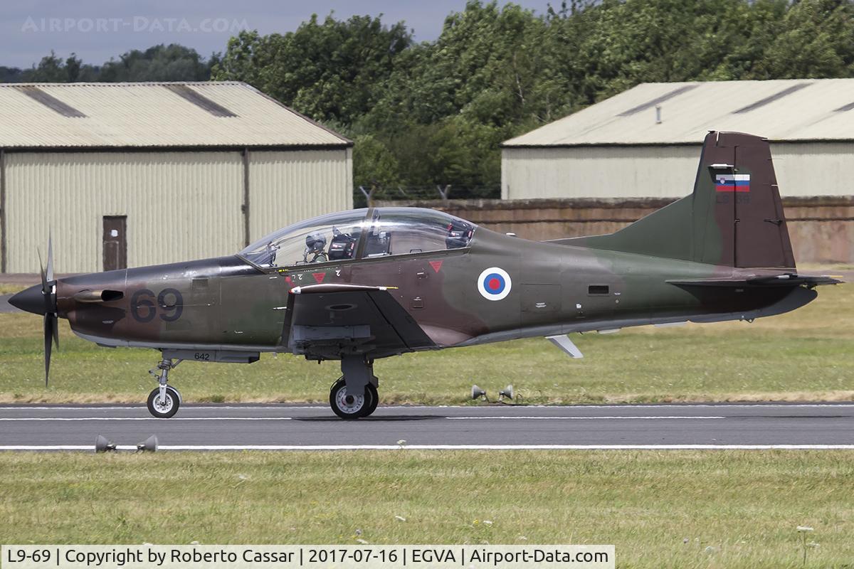 L9-69, Pilatus PC-9M Hudournik C/N 642, Royal International Air Tattoo 2017