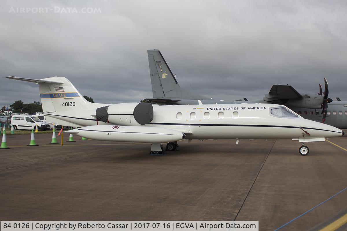 84-0126, 1984 Gates Learjet C-21A C/N 35A-572, Royal International Air Tattoo 2017