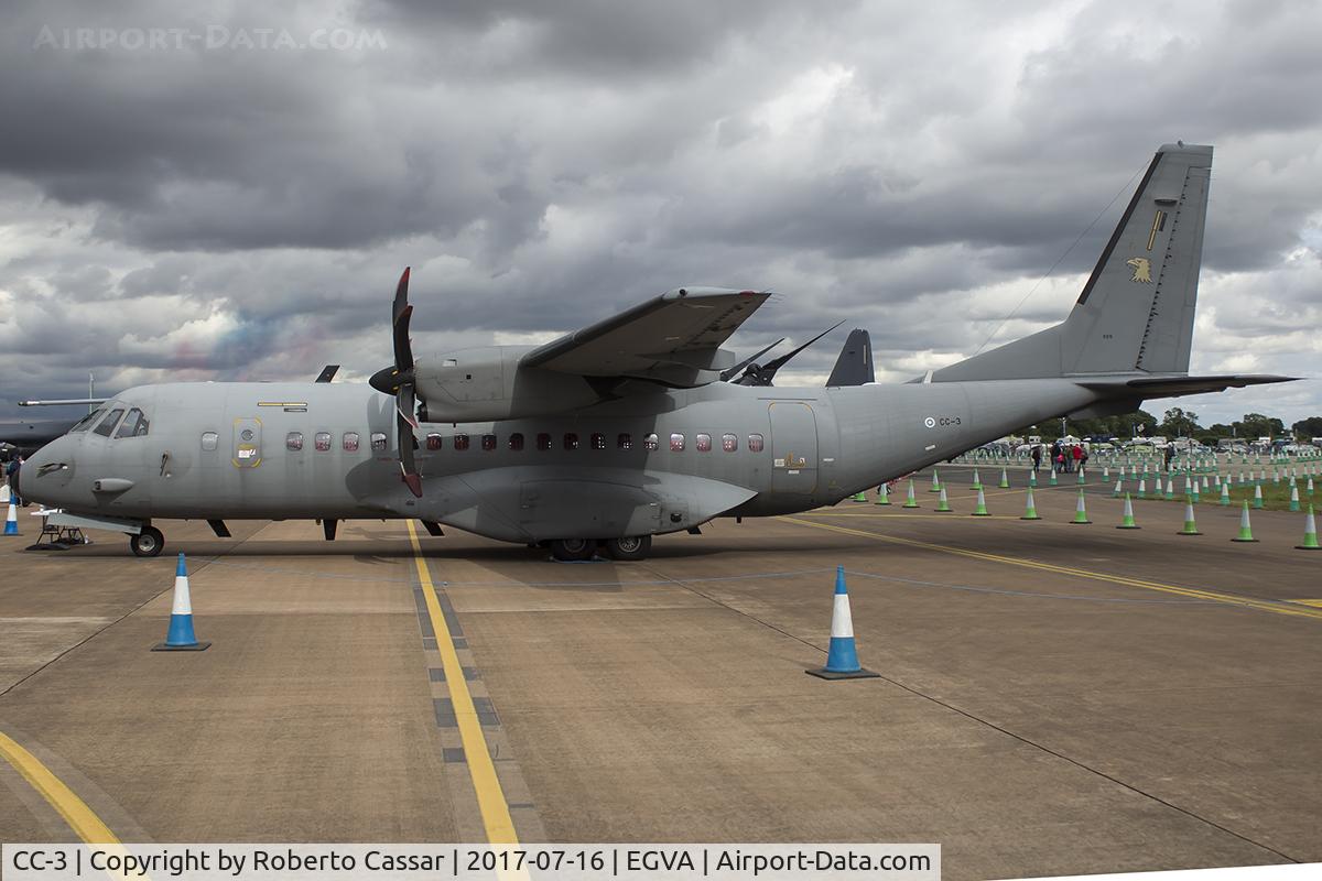 CC-3, 2011 CASA CN-295M C/N S-086, Royal International Air Tattoo 2017