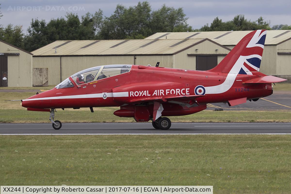 XX244, 1978 Hawker Siddeley Hawk T.1 C/N 080/312080, Royal International Air Tattoo 2017