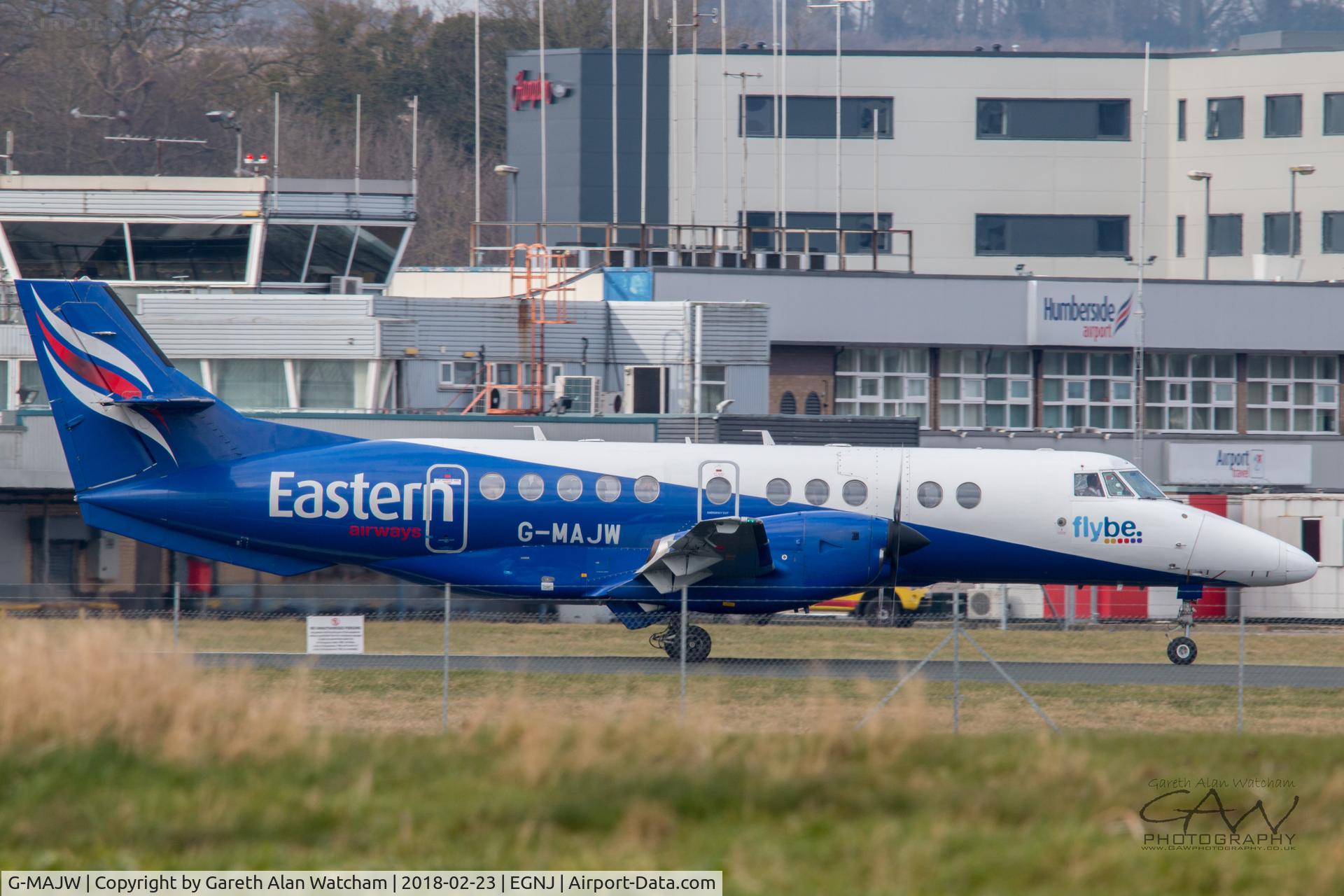 G-MAJW, 1993 British Aerospace Jetstream 41 C/N 41015, Taxiing to runway 20