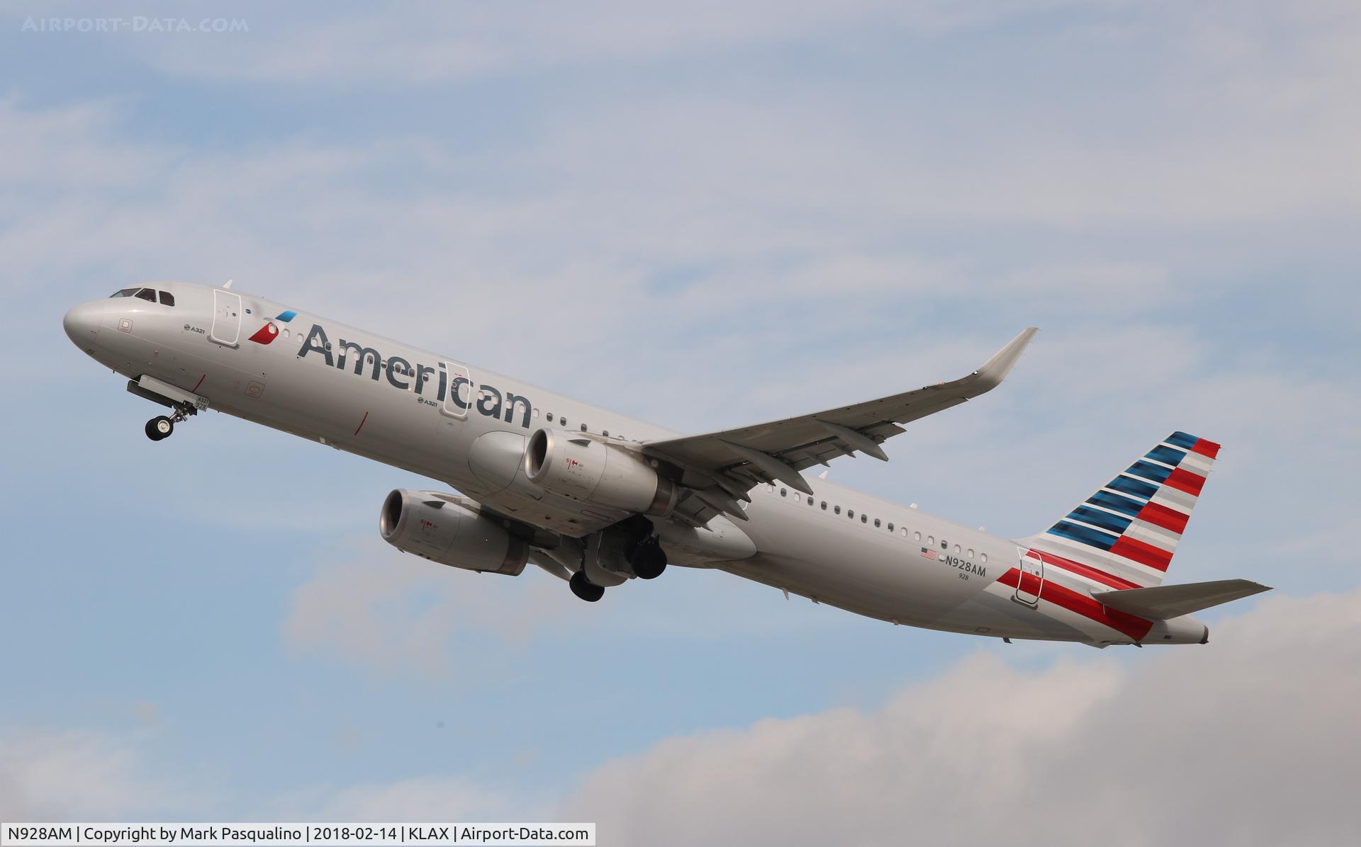 N928AM, 2017 Airbus A321-231 C/N 7515, Airbus A321-231