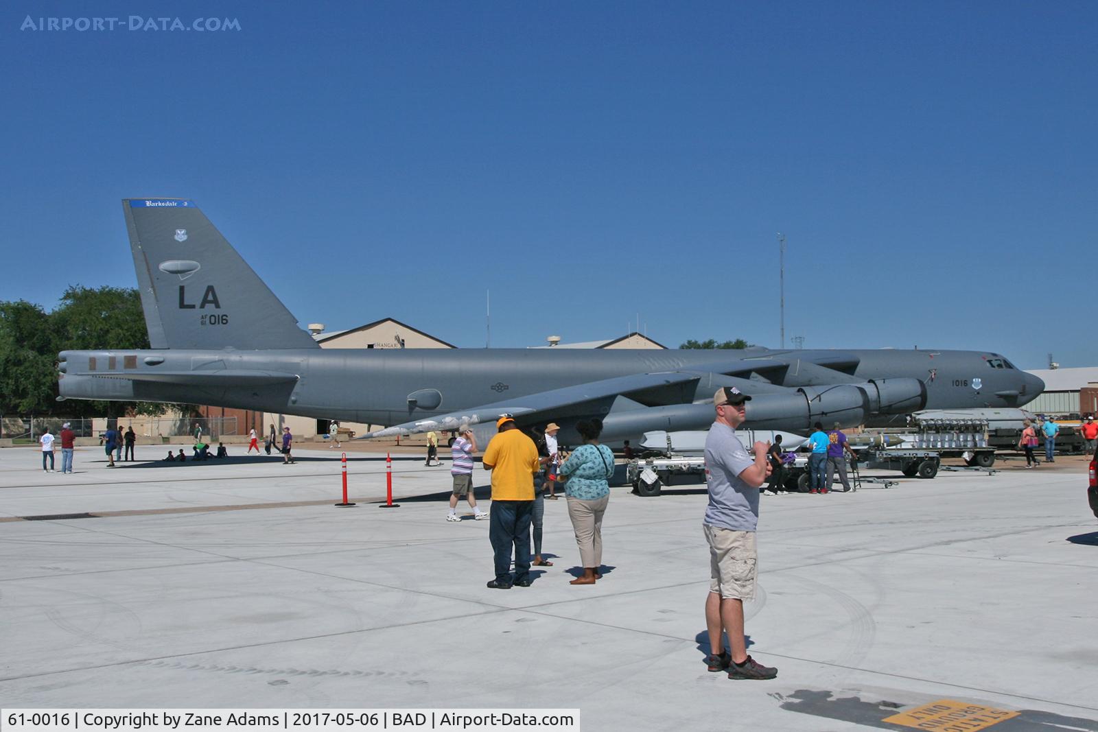 61-0016, 1961 Boeing B-52H Stratofortress C/N 464443, At the 2017 Barksdale AFB Airshow