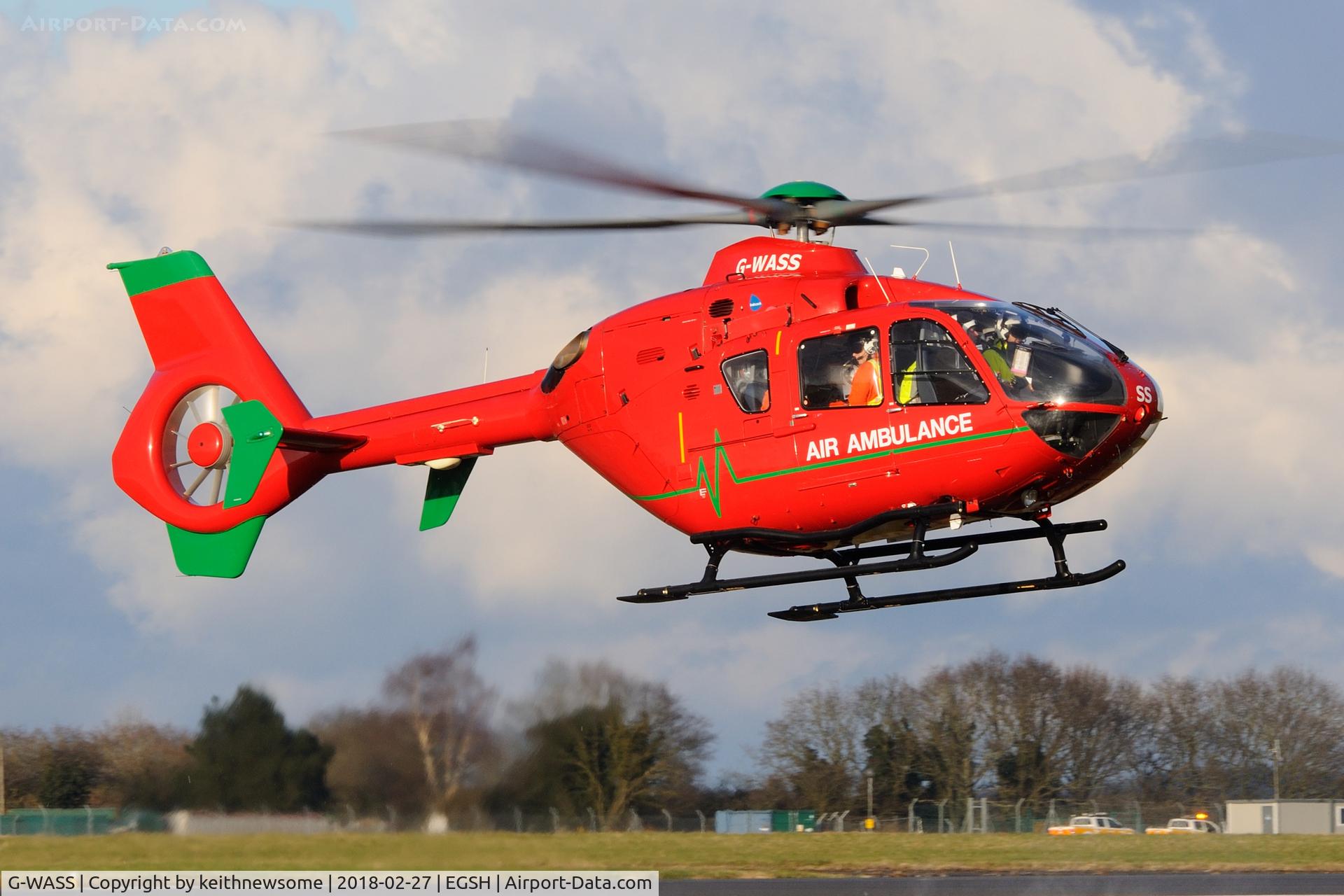 G-WASS, 2009 Eurocopter EC-135T-2+ C/N 0745, Nice replacement 'helimed'.