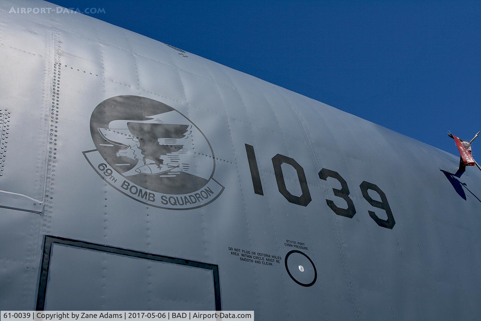 61-0039, 1961 Boeing B-52H Stratofortress C/N 464466, At the 2017 Barksdale AFB Airshow