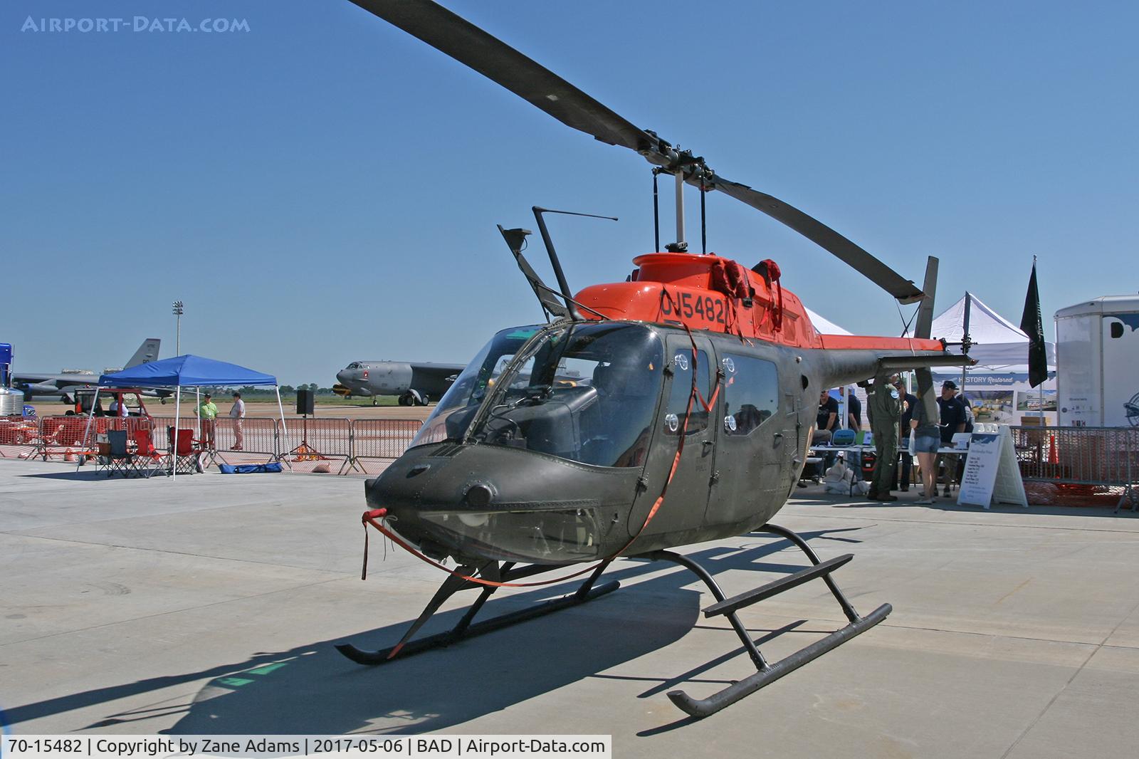 70-15482, 1970 Bell OH-58A Kiowa C/N 41033, At the 2017 Barksdale AFB Airshow
