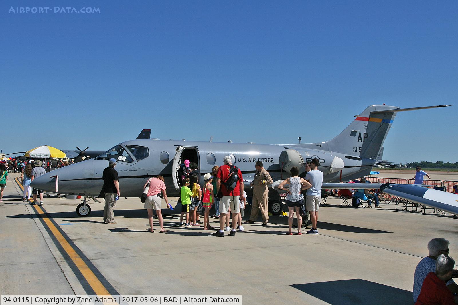 94-0115, 1994 Raytheon T-1A Jayhawk C/N TT-115, At the 2017 Barksdale AFB Airshow