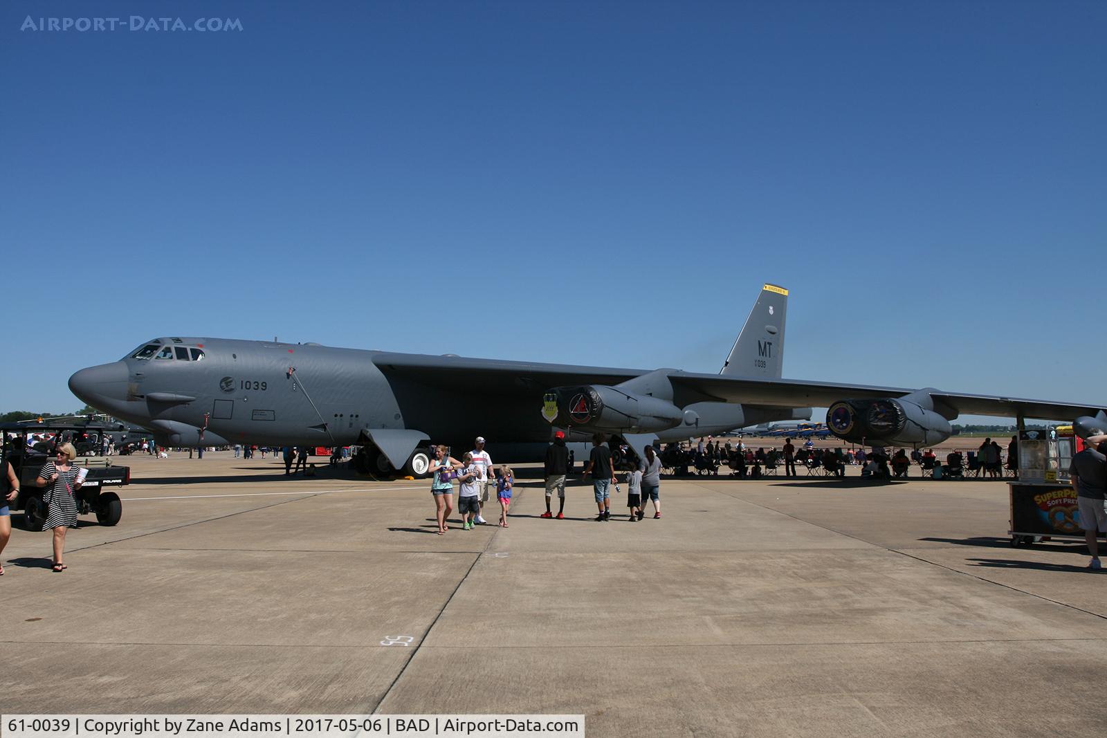 61-0039, 1961 Boeing B-52H Stratofortress C/N 464466, At the 2017 Barksdale AFB Airshow