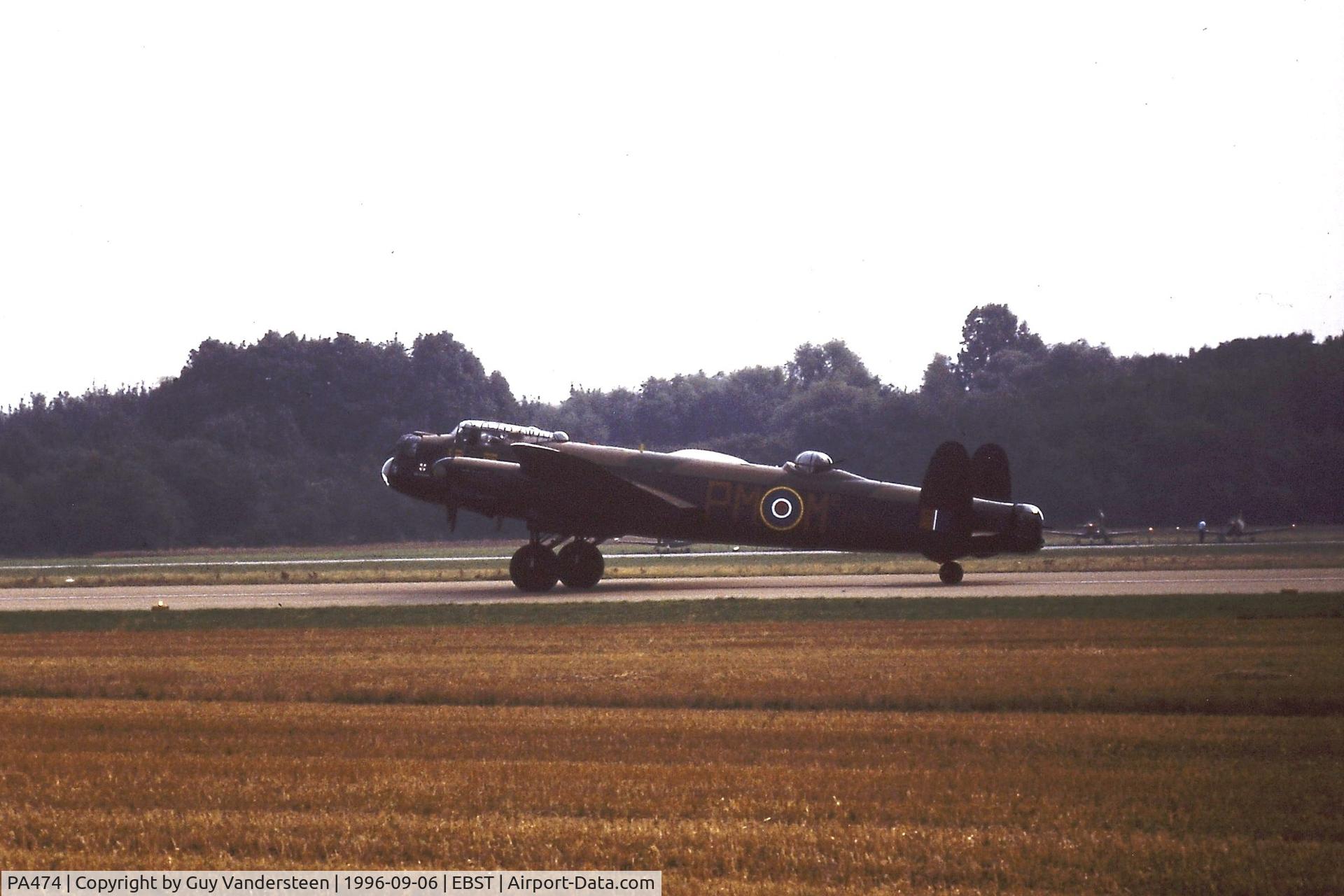 PA474, 1945 Avro 683 Lancaster B1 C/N VACH0052/D2973, Brustem airshow 1996